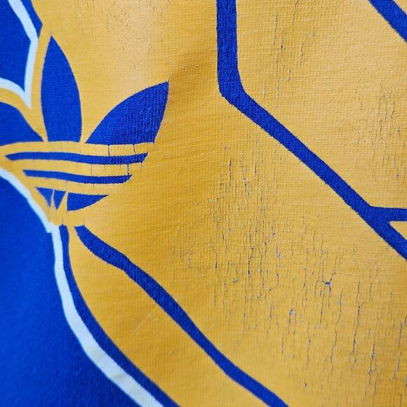 Adidas Golden State Warriors NBA GSW Graphic Blue Shirt Men's Medium | FLAWS - Picture 11 of 16